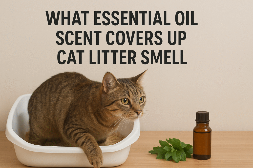 What Essential Oil Scent Covers Up Cat Litter Smell