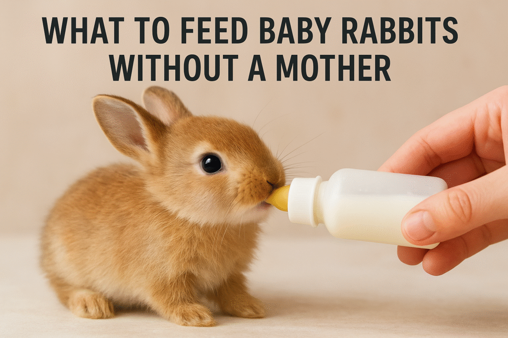 What to Feed Baby Rabbits Without a Mother