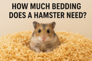How Much Bedding Does a Hamster Need?