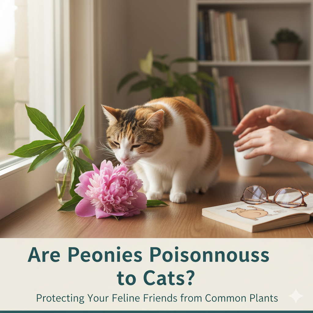 Are Peonies Poisonous to Cats